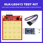 Hi-link 24G liquid level detection radar sensor module LD2413 no-touch high-precision ranging induction testboard kit